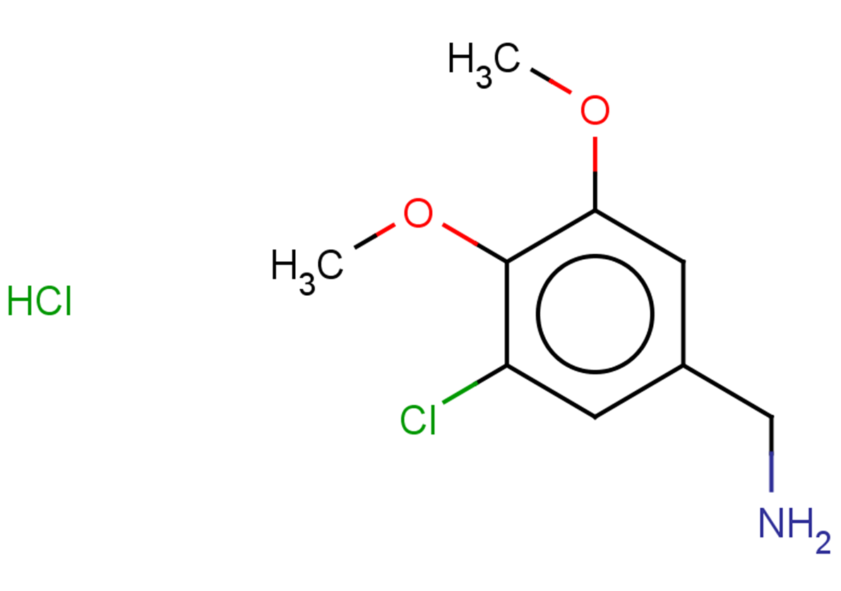 (3-chloro-4,5-dimethoxyphenyl)methanamine hydrochloride