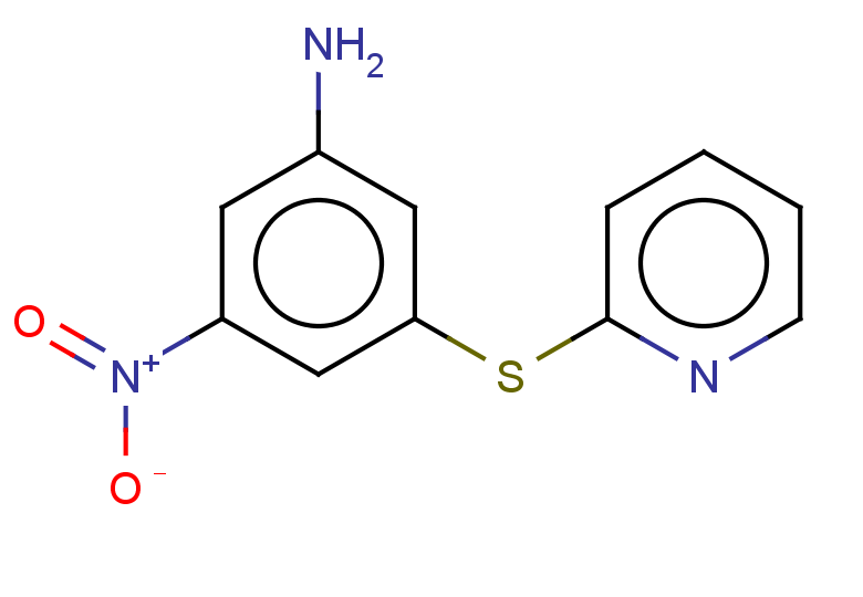 3-nitro-5-(pyridin-2-ylsulfanyl)aniline