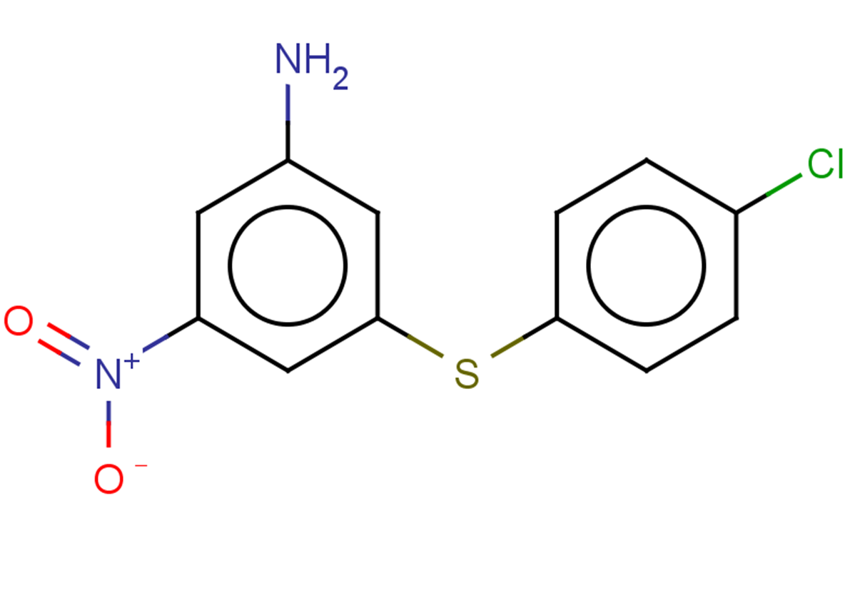 3-[(4-chlorophenyl)sulfanyl]-5-nitroaniline