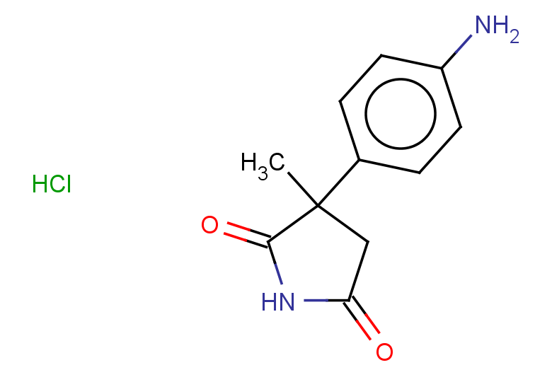 3-(4-aminophenyl)-3-methylpyrrolidine-2,5-dione hydrochloride