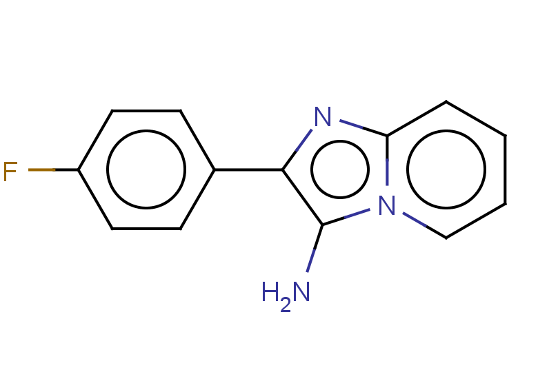 2-(4-fluorophenyl)imidazo[1,2-a]pyridin-3-amine