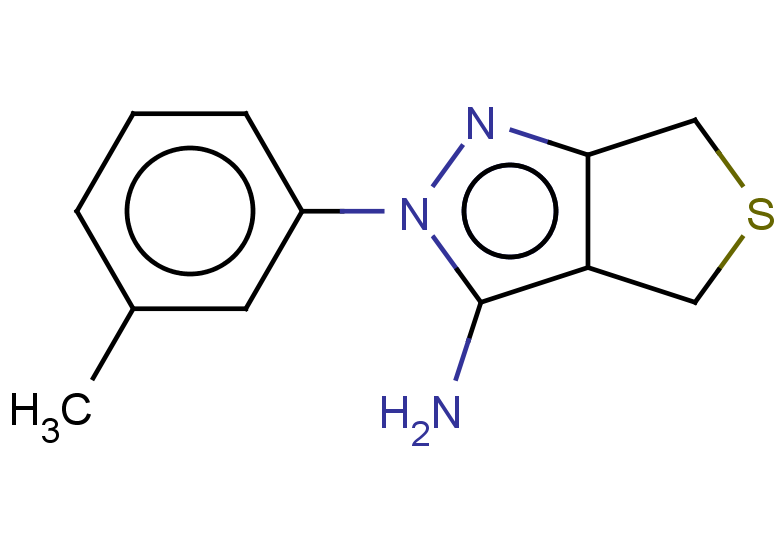 2-(3-methylphenyl)-2H,4H,6H-thieno[3,4-c]pyrazol-3-amine