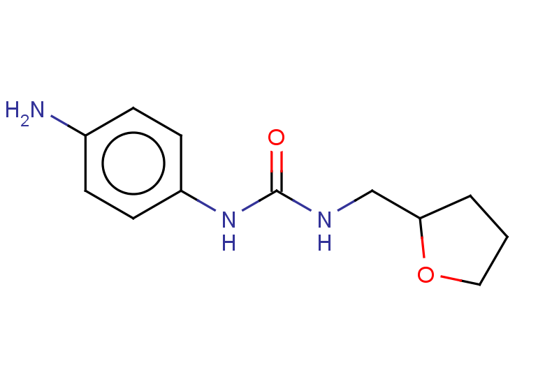 1-(4-aminophenyl)-3-(oxolan-2-ylmethyl)urea