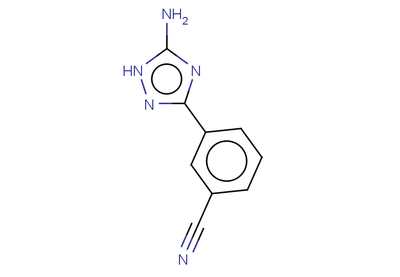 3-(5-amino-1H-1,2,4-triazol-3-yl)benzonitrile