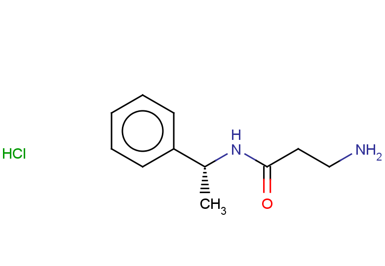 3-amino-N-[(1R)-1-phenylethyl]propanamide hydrochloride