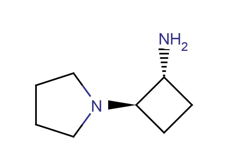rac-(1R,2R)-2-(pyrrolidin-1-yl)cyclobutan-1-amine