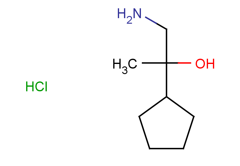 1-amino-2-cyclopentylpropan-2-ol hydrochloride