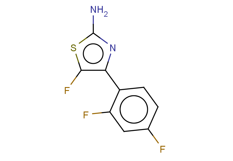 4-(2,4-difluorophenyl)-5-fluoro-1,3-thiazol-2-amine
