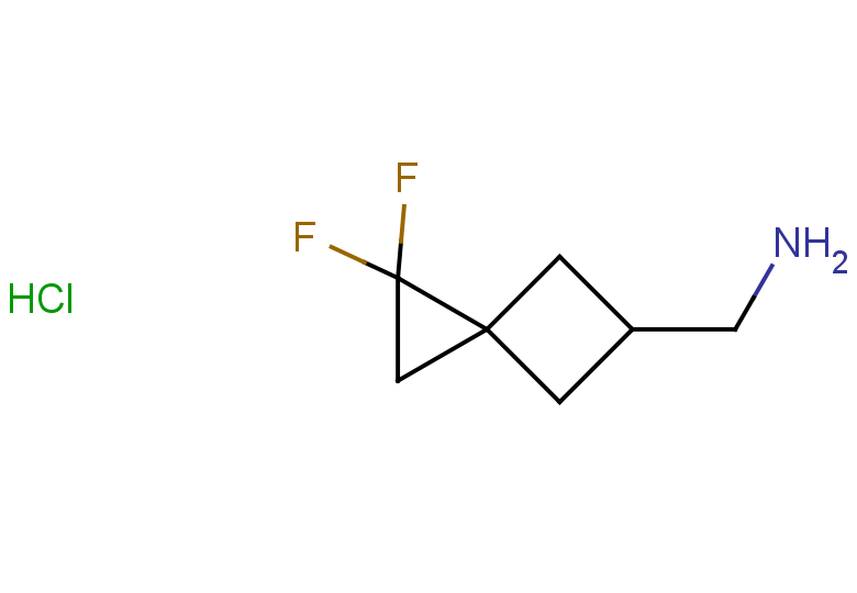 {1,1-difluorospiro[2.3]hexan-5-yl}methanamine hydrochloride