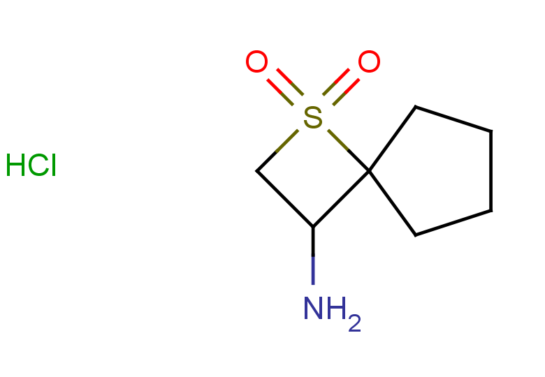 3-amino-1lambda6-thiaspiro[3.4]octane-1,1-dione hydrochloride