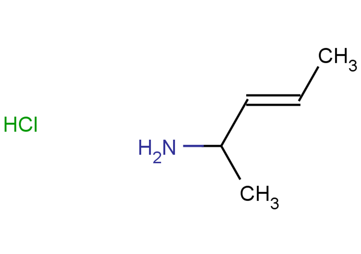 (3E)-pent-3-en-2-amine hydrochloride