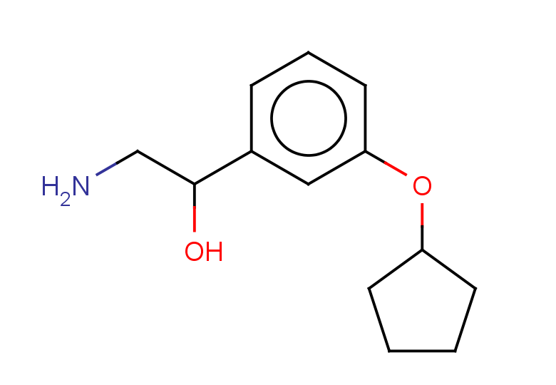 2-amino-1-(3-cyclopentyloxyphenyl)ethanol