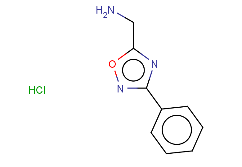 (3-phenyl-1,2,4-oxadiazol-5-yl)methanamine hydrochloride