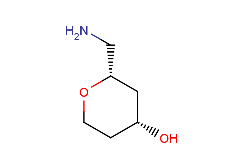 rac-(2R,4S)-2-(aminomethyl)oxan-4-ol, cis
