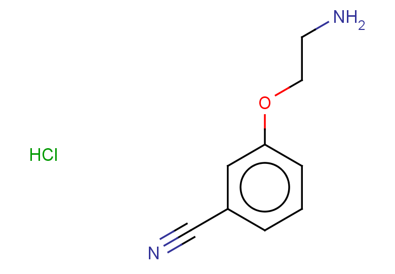 3-(2-aminoethoxy)benzonitrile hydrochloride