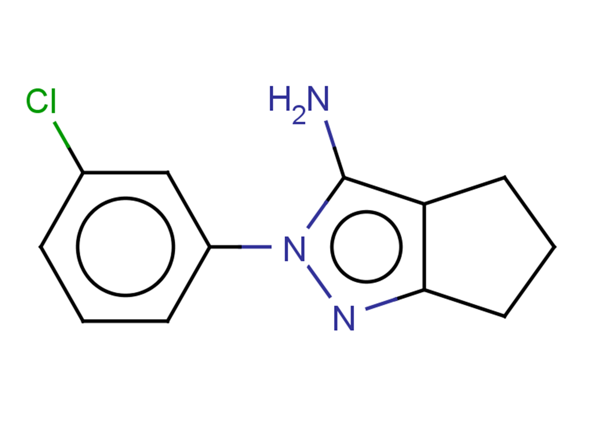 2-(3-CHLOROPHENYL)-2H,4H,5H,6H-CYCLOPENTA[C]PYRAZOL-3-AMINE