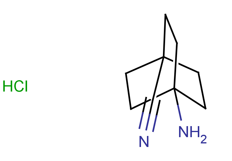 4-aminobicyclo[2.2.2]octane-1-carbonitrile hydrochloride