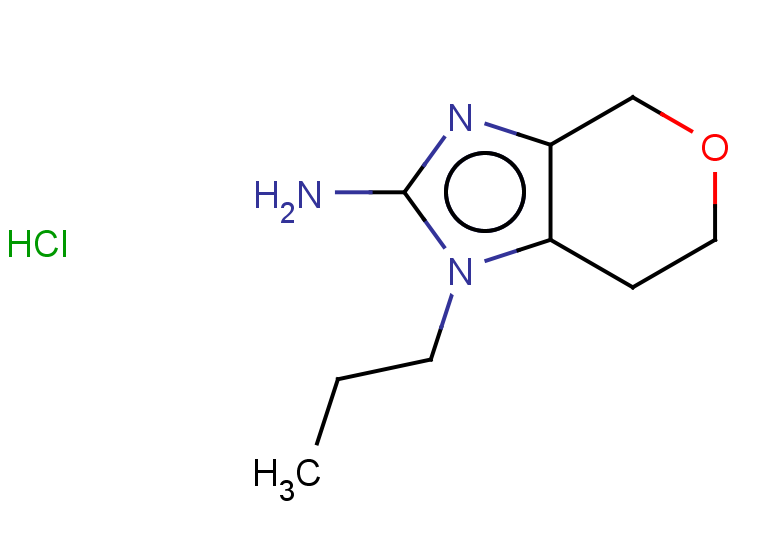 1-propyl-1H,4H,6H,7H-pyrano[3,4-d]imidazol-2-amine hydrochloride
