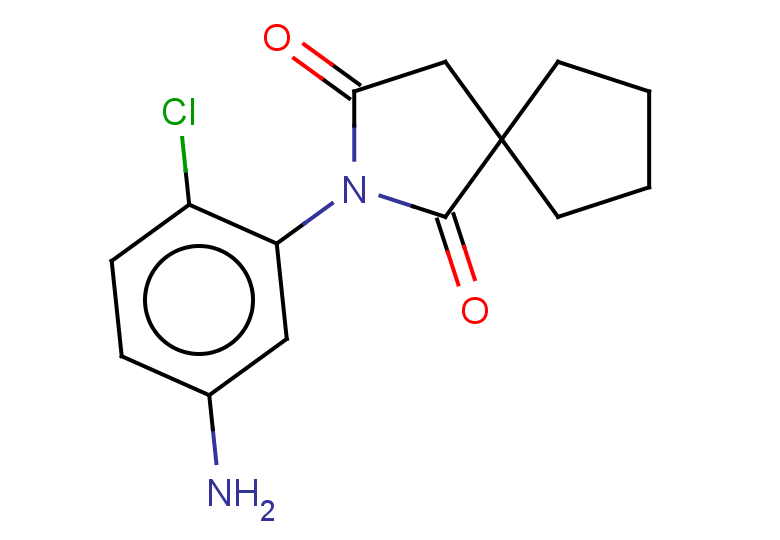 2-(5-amino-2-chlorophenyl)-2-azaspiro[4.4]nonane-1,3-dione