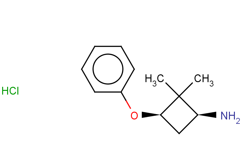 rac-(1R,3S)-2,2-dimethyl-3-phenoxycyclobutan-1-amine hydrochloride, cis