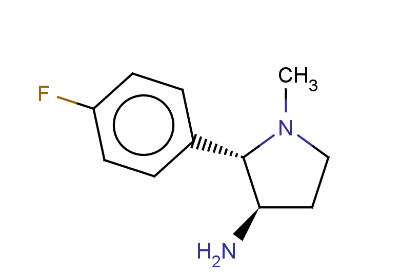 rac-(2R,3S)-2-(4-fluorophenyl)-1-methylpyrrolidin-3-amine, trans