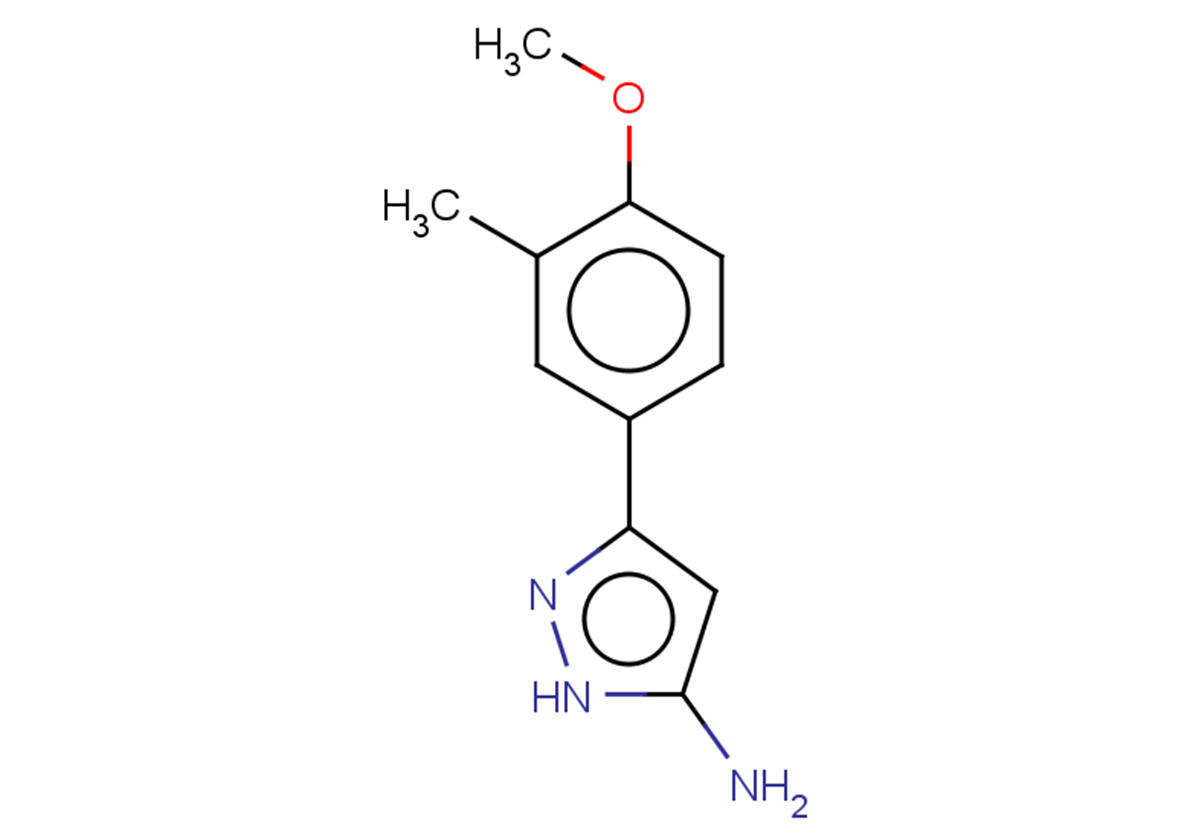3-(4-methoxy-3-methylphenyl)-1H-pyrazol-5-amine