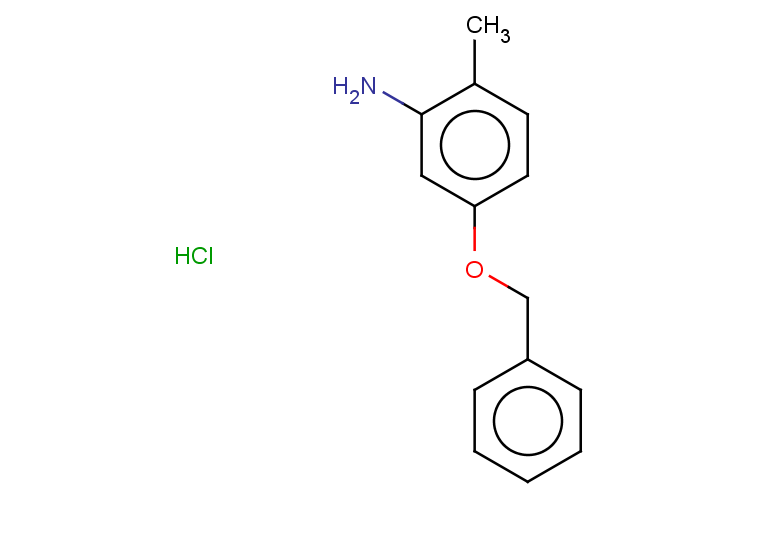 5-(benzyloxy)-2-methylaniline hydrochloride