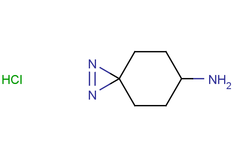 1,2-diazaspiro[2.5]oct-1-en-6-amine hydrochloride