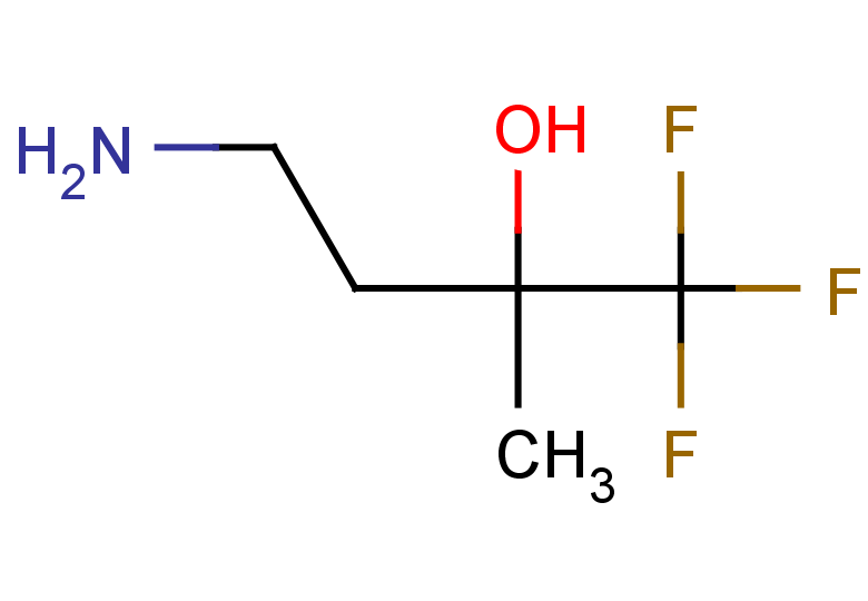 4-amino-1,1,1-trifluoro-2-methylbutan-2-ol