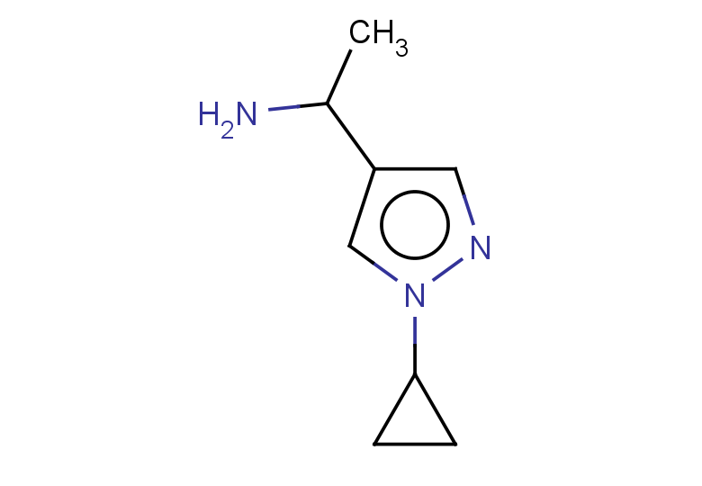 1-(1-cyclopropyl-1H-pyrazol-4-yl)ethan-1-amine