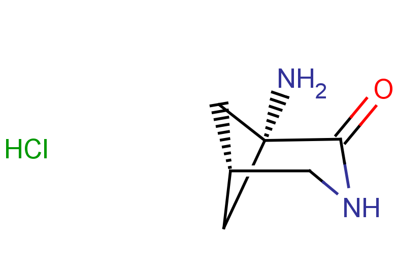 rac-(1r,5r)-1-amino-3-azabicyclo[3.1.1]heptan-2-one hydrochloride, trans