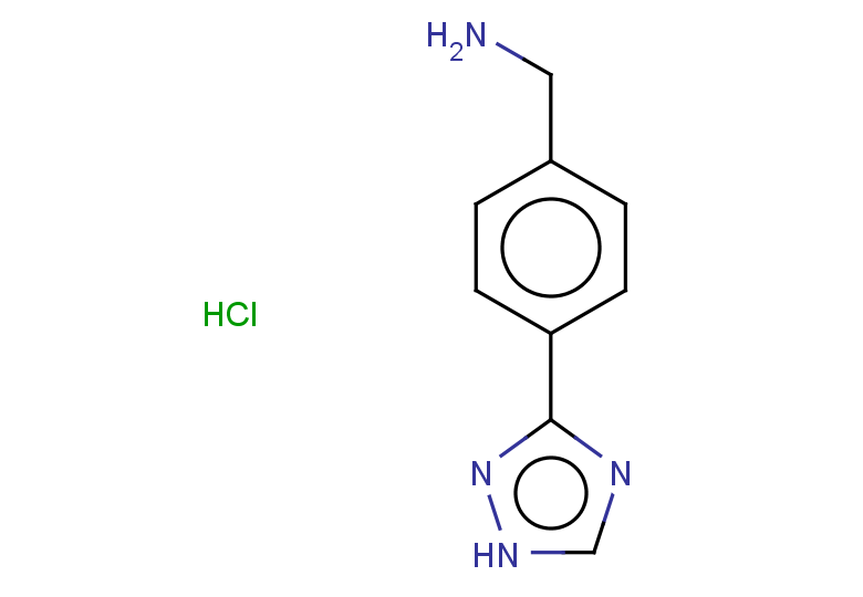 [4-(1H-1,2,4-triazol-3-yl)phenyl]methanamine hydrochloride