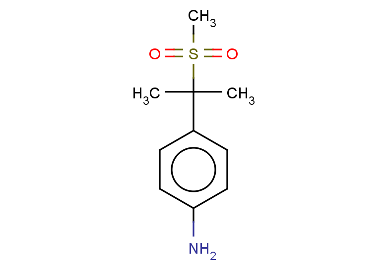 4-(2-(methylsulfonyl)propan-2-yl)aniline