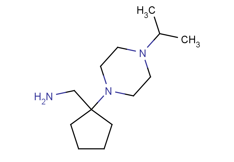 (1-[4-(PROPAN-2-YL)PIPERAZIN-1-YL]CYCLOPENTYL)METHANAMINE
