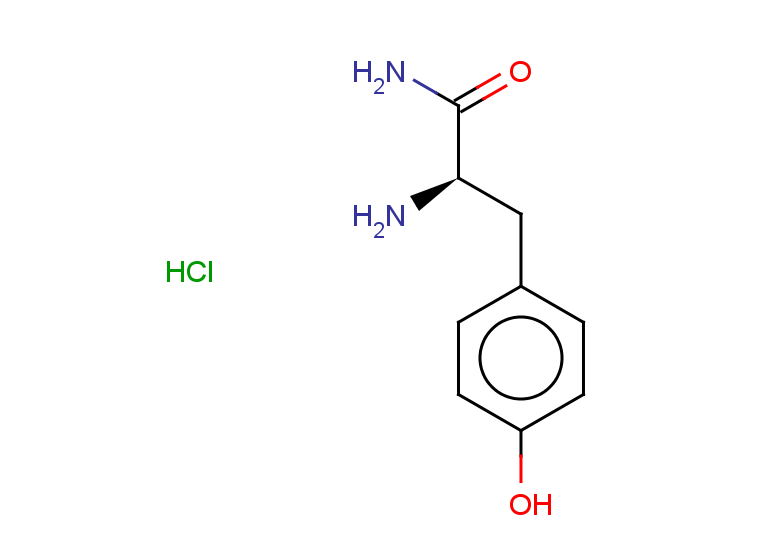 (R)-2-amino-3-(4-hydroxyphenyl)propanamide hydrochloride