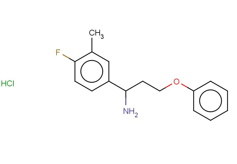 1-(4-fluoro-3-methylphenyl)-3-phenoxypropan-1-amine hydrochloride
