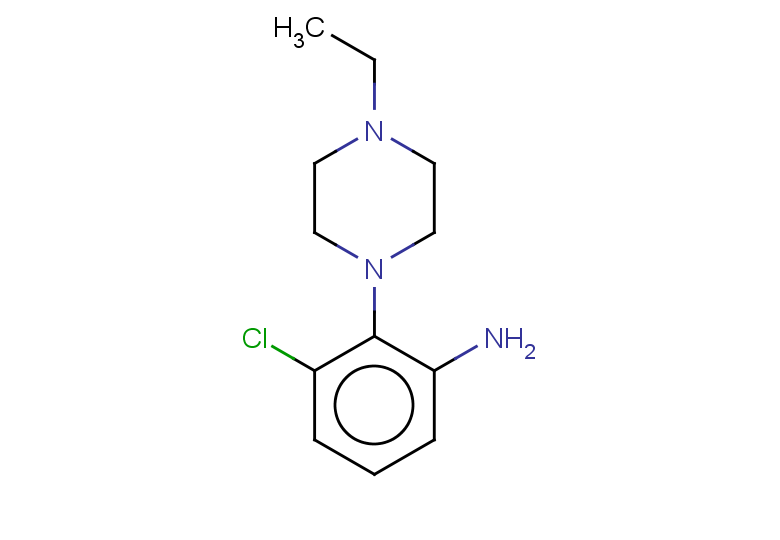 3-CHLORO-2-(4-ETHYLPIPERAZIN-1-YL)ANILINE