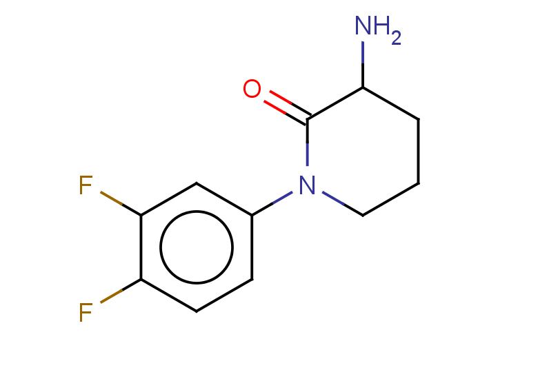 3-amino-1-(3,4-difluorophenyl)piperidin-2-one