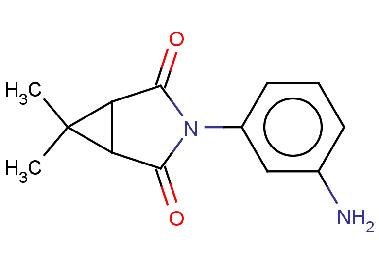 3-(3-aminophenyl)-6,6-dimethyl-3-azabicyclo[3.1.0]hexane-2,4-dione