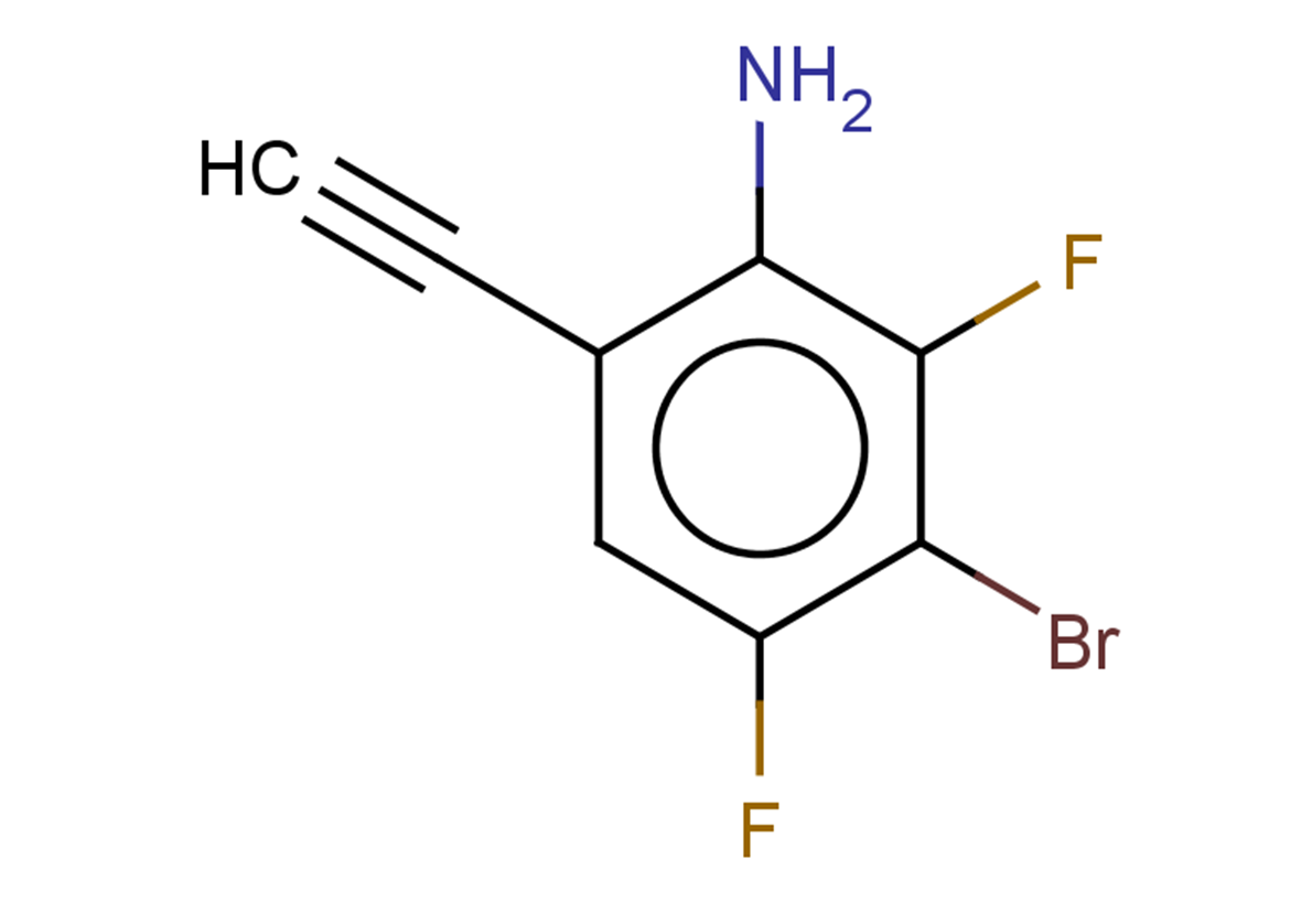 3-bromo-6-ethynyl-2,4-difluoroaniline