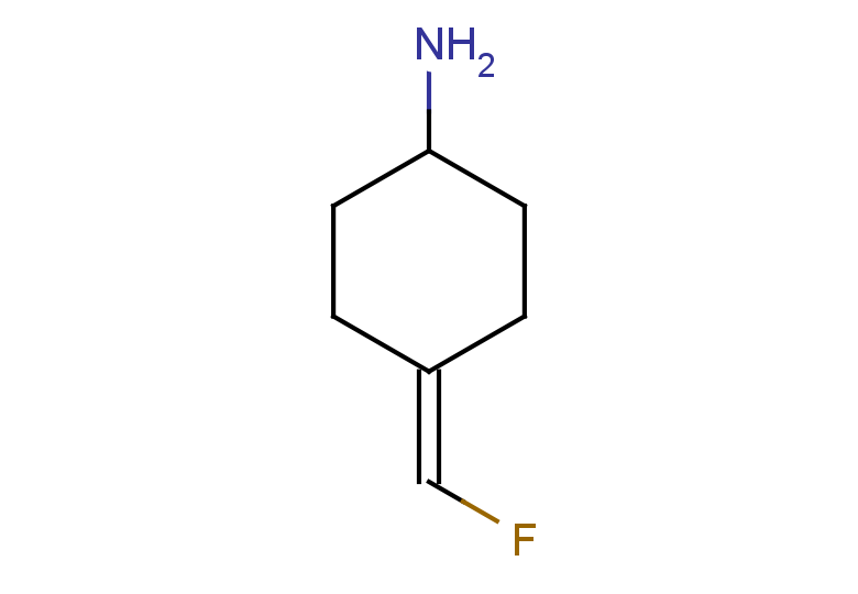 4-(fluoromethylidene)cyclohexan-1-amine