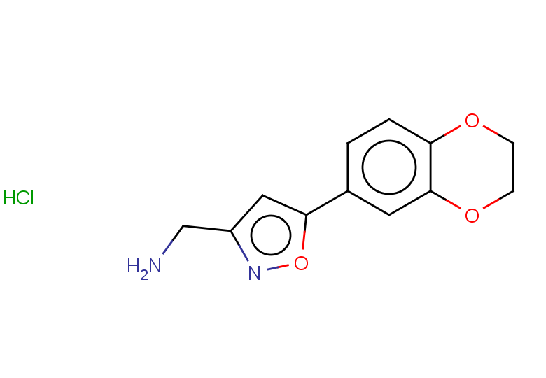 [5-(2,3-dihydro-1,4-benzodioxin-6-yl)-1,2-oxazol-3-yl]methanamine hydrochloride