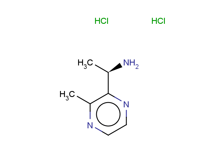 (1R)-1-(3-methylpyrazin-2-yl)ethan-1-amine dihydrochloride