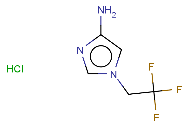 1-(2,2,2-trifluoroethyl)-1H-imidazol-4-amine hydrochloride