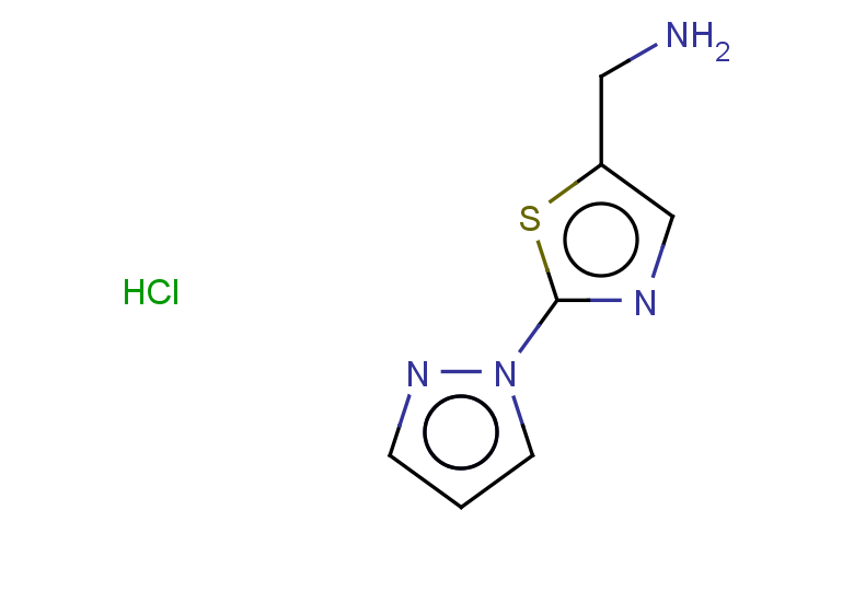 [2-(1H-pyrazol-1-yl)-1,3-thiazol-5-yl]methanamine hydrochloride