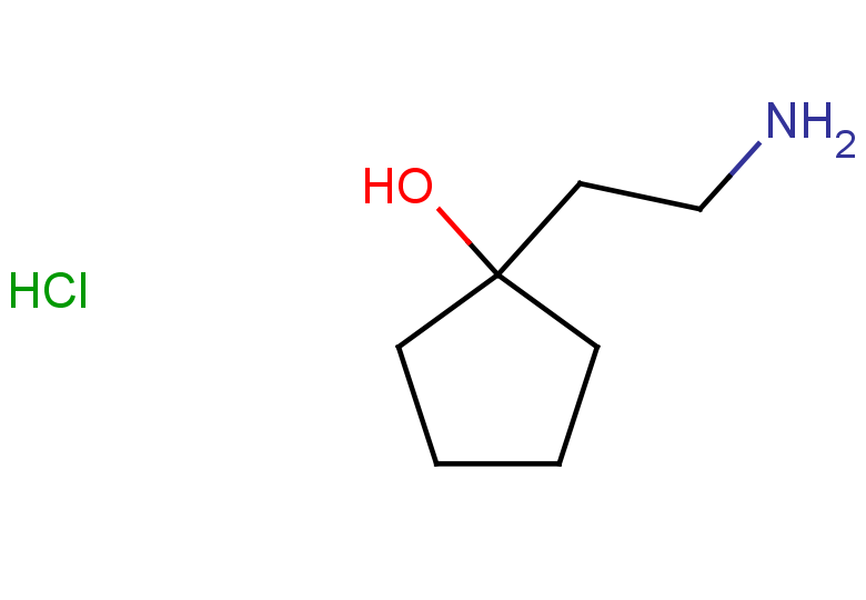 1-(2-aminoethyl)cyclopentan-1-ol hydrochloride