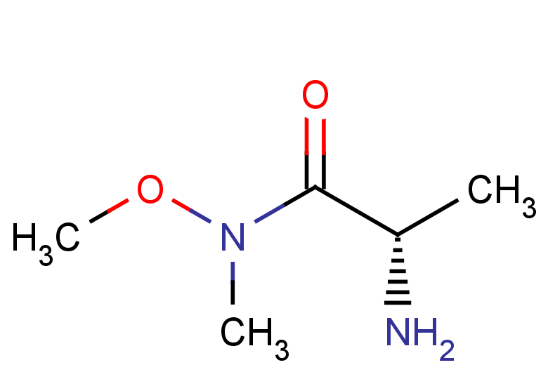 (2S)-2-amino-N-methoxy-N-methylpropanamide