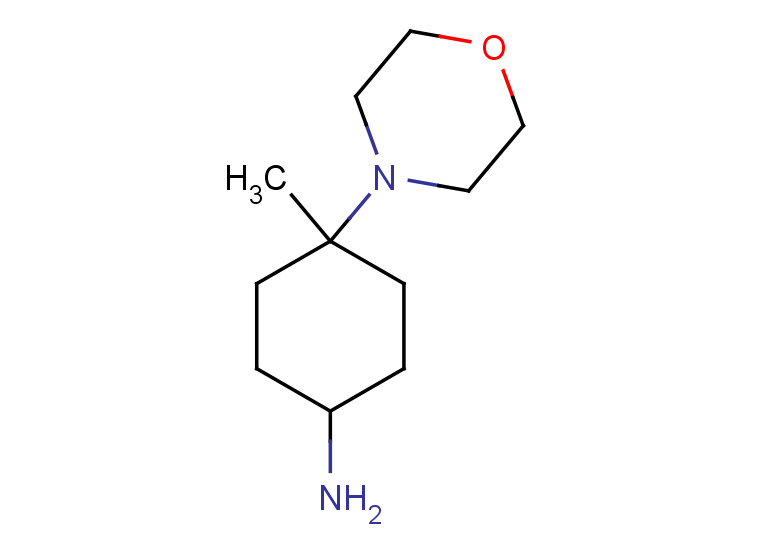4-methyl-4-(morpholin-4-yl)cyclohexan-1-amine, Mixture of diastereomers