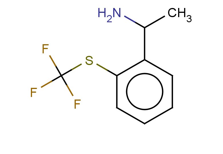 1-{2-[(trifluoromethyl)sulfanyl]phenyl}ethan-1-amine