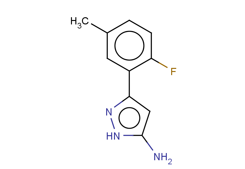 3-(2-fluoro-5-methylphenyl)-1H-pyrazol-5-amine